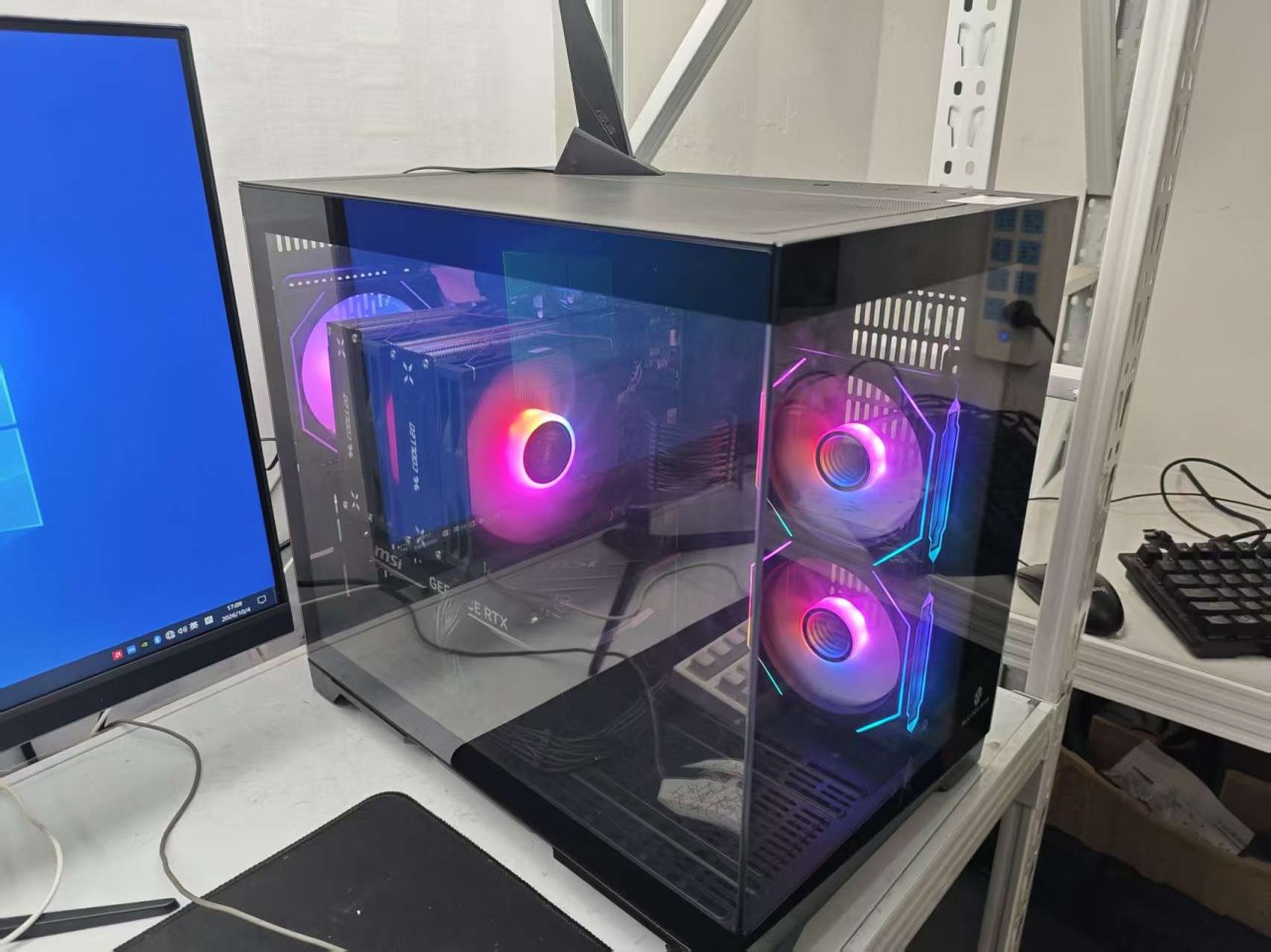 华硕台式电脑AMD 9700X 32G+1T+4070S