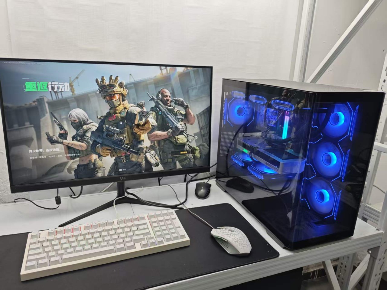 微星MSI台式电脑 7800X3D+32G+1T+5060Ti